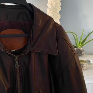 Laurence Roy leather coat exclusive brown 🟤
